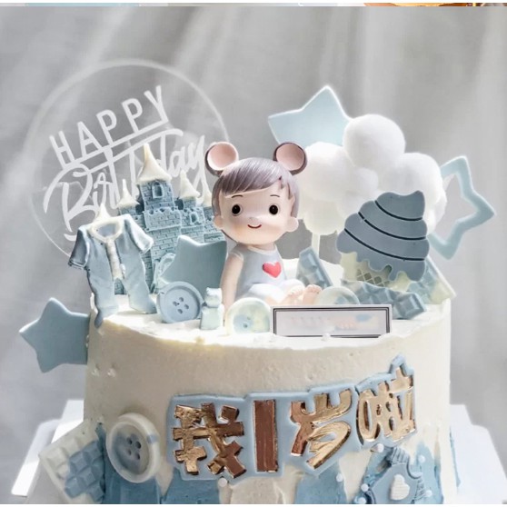 30+ mẫu bánh sinh nhật con chuột đẹp nhất, vô cùng đáng yêu